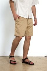 Quần short nam kaki Formax HISHOO Thoáng mát giữ form mặc đi chơi đi làm Q2T001