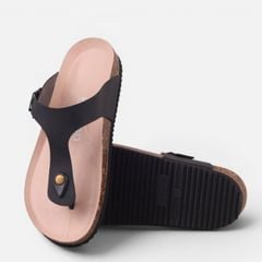 Dép đế trấu birken xỏ ngón premium HISHOO B116