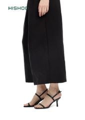 Giày Sandals Nữ Cao gót 7cm Quai Ngang Hishoo S170