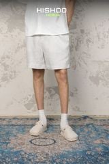 Dép đế trấu sục Boston quai ngang vân Craquelure Premium HISHOO B109