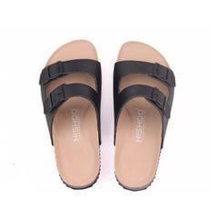 Dép đế trấu birken 2 khoá Crosshatch Premium HISHOO B093
