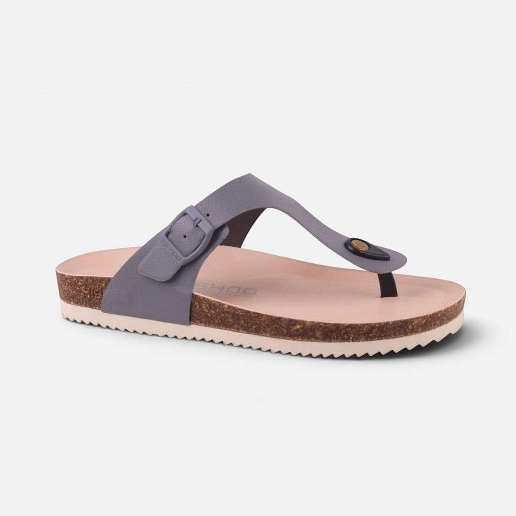 Dép đế trấu birken xỏ ngón premium HISHOO B116