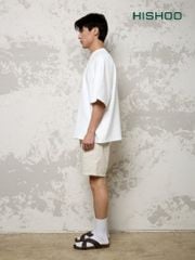 Dép đế trấu birken quai ngang chéo MẶT ĐEN da bò HISHOO M096