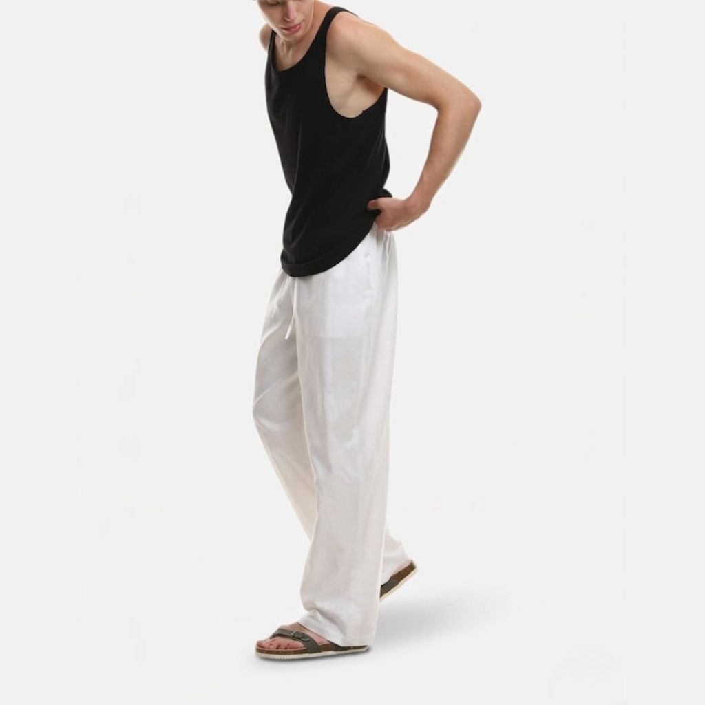 Áo Thun Ba Lỗ Nam Relax Form Rộng Vải Mềm Mát HISHOO A5T001