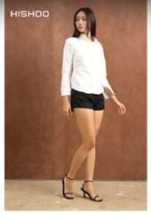 Giày Sandal Cao Gót 7cm Quai Ngang Mảnh Hishoo S150