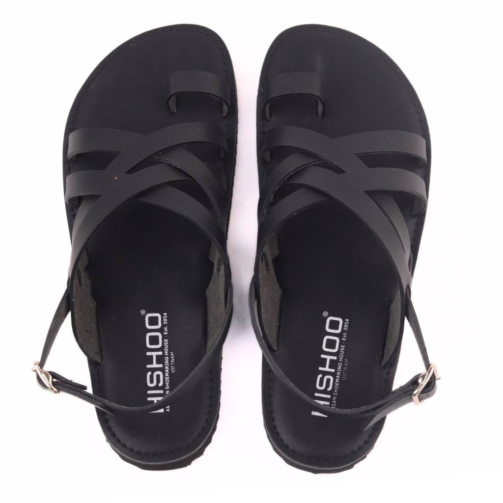 Dép Sandal Daily Trek sandal (sandal đi bộ đường dài) Nam quai chéo xỏ ngón lót da premium Felix HISHOO P010