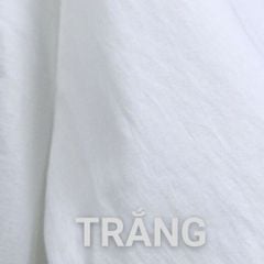 Áo Sơ Mi Tay Dài Nữ Relax Form Rộng, Cổ Tàu Vuông, Lai Ngang Linen Solene Vải Mềm Mát HISHOO A2G002