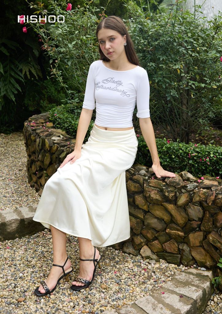 Giày Cao gót Sandal Nữ quai mảnh 7cm Hishoo  S084