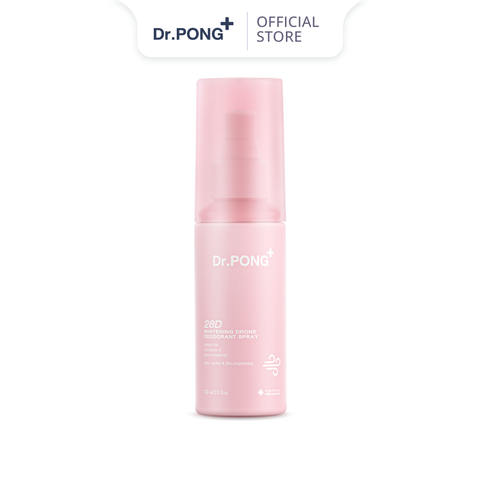  Xịt khử mùi trắng da, mờ thâm 28D Whitening Drone 100ml 