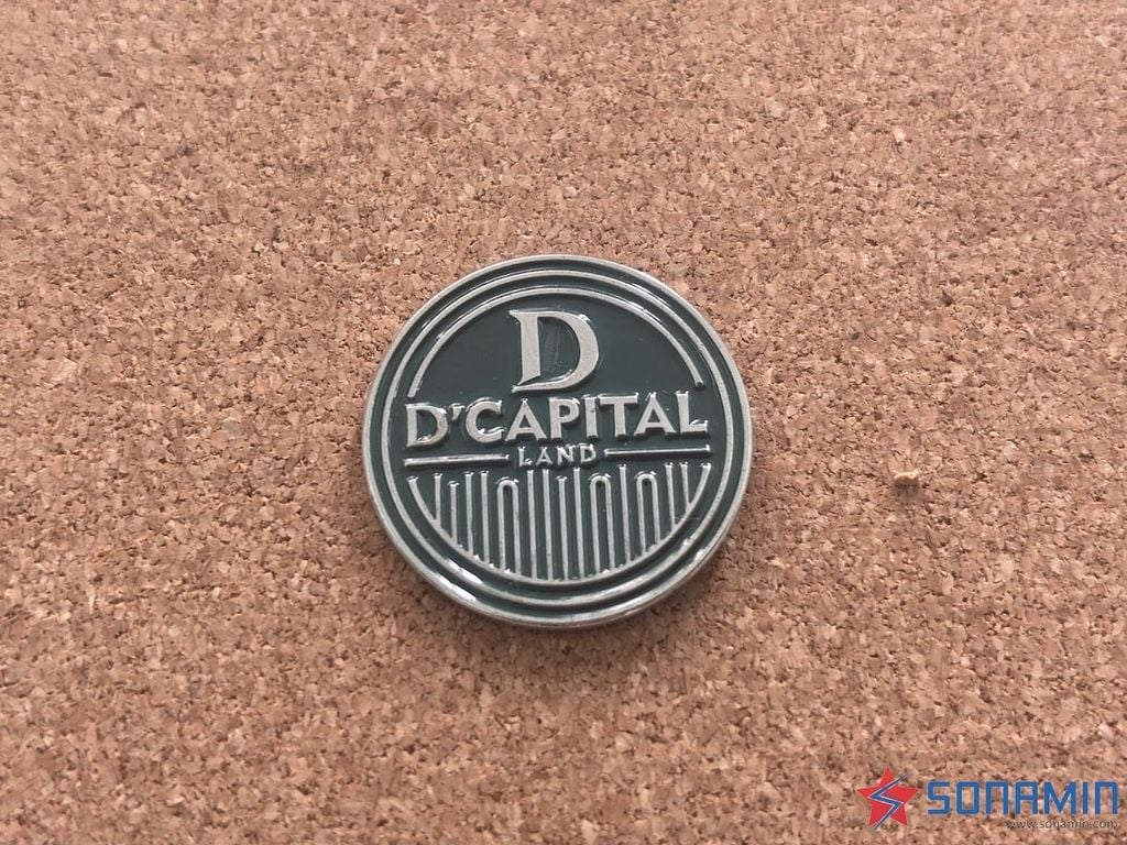 Huy hiệu cài áo logo doanh nghiệp