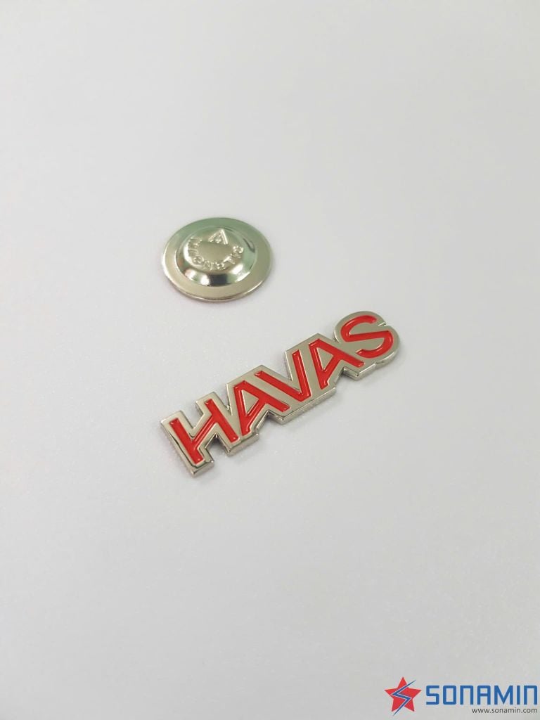 Huy hiệu cài áo logo doanh nghiệp
