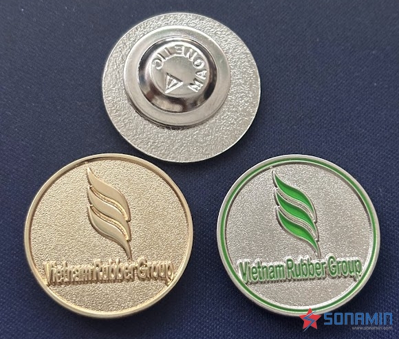 Huy hiệu cài áo logo doanh nghiệp