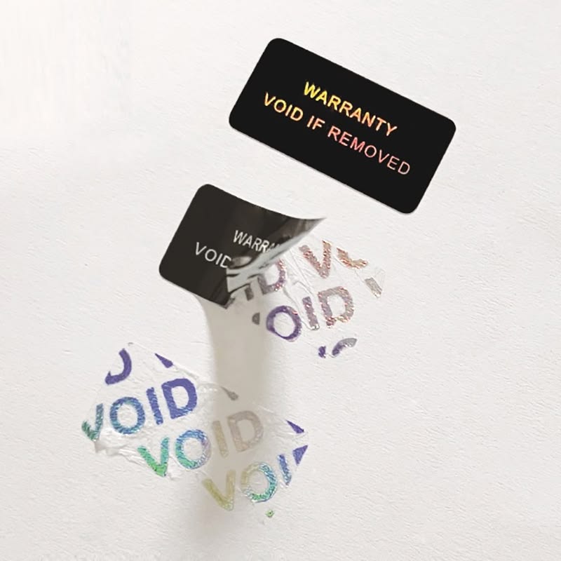 In Tem Void Chống Bóc, Chống Giả, Tem Bảo Hành