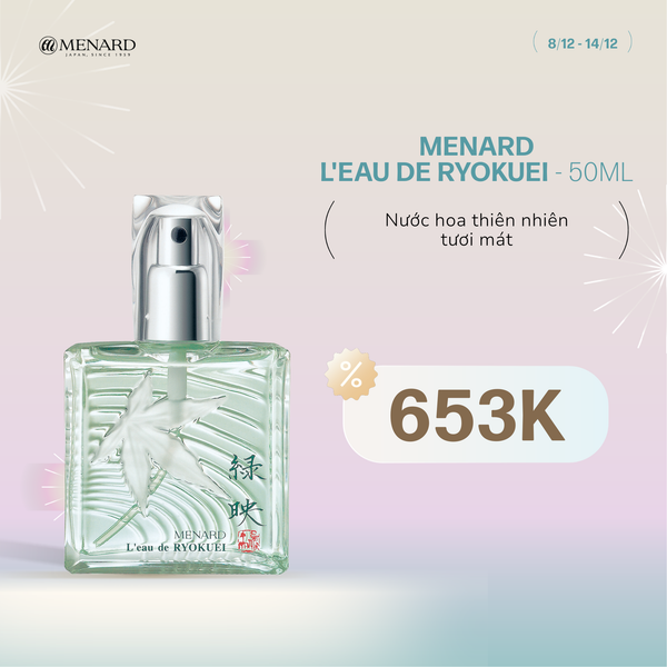  L'eau de Ryokuei giảm 48% 