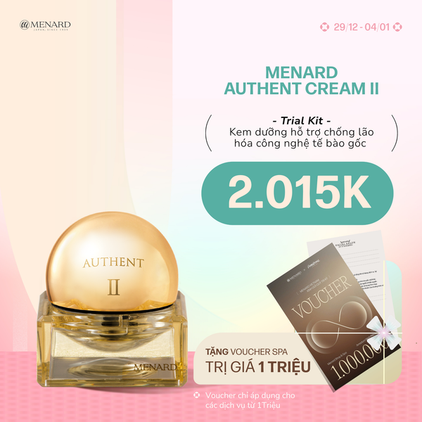  Authent Cream Trial kit II giảm 48% 