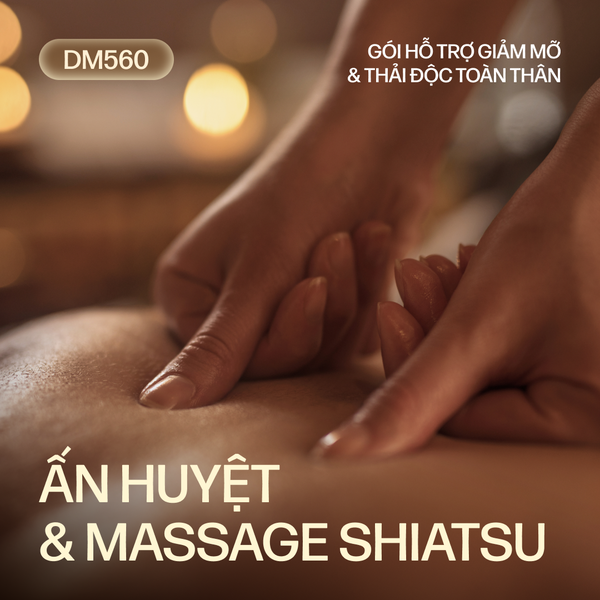  DM560 - SHIATSU FULL BODY SLIM & DETOX 