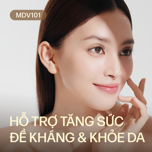  MDV101 Dịch vụ chăm sóc da bổ sung năng lượng và tăng cường sức đề kháng cho da 