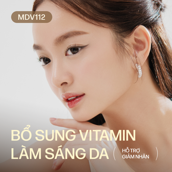  MDV112 Dịch vụ chăm sóc da bổ sung vitamin và dưỡng sáng da (cho làn da yếu và nhạy cảm) 