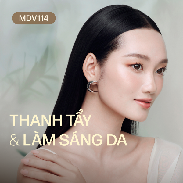  MDV114 Dịch vụ chăm sóc da thanh tẩy và dưỡng sáng da 