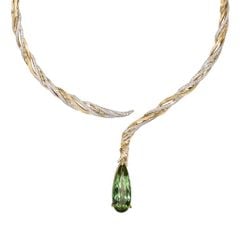 Mặt dây Tourmaline rời
