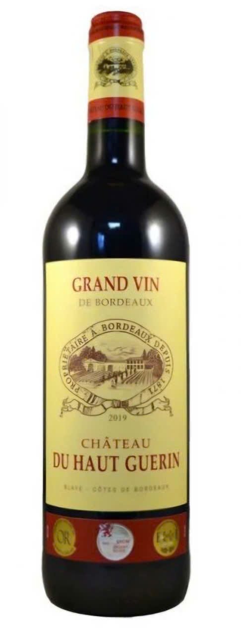 CHATEAU du HAUT GUERIN DE BORDEAUX  14,5%  PHÁP