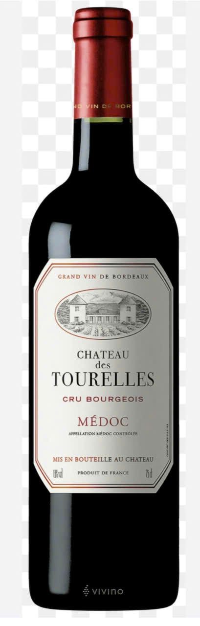 CHATEAU dé TOURELLES Cru BOURGeois MÉDOC 2019 PHÁP