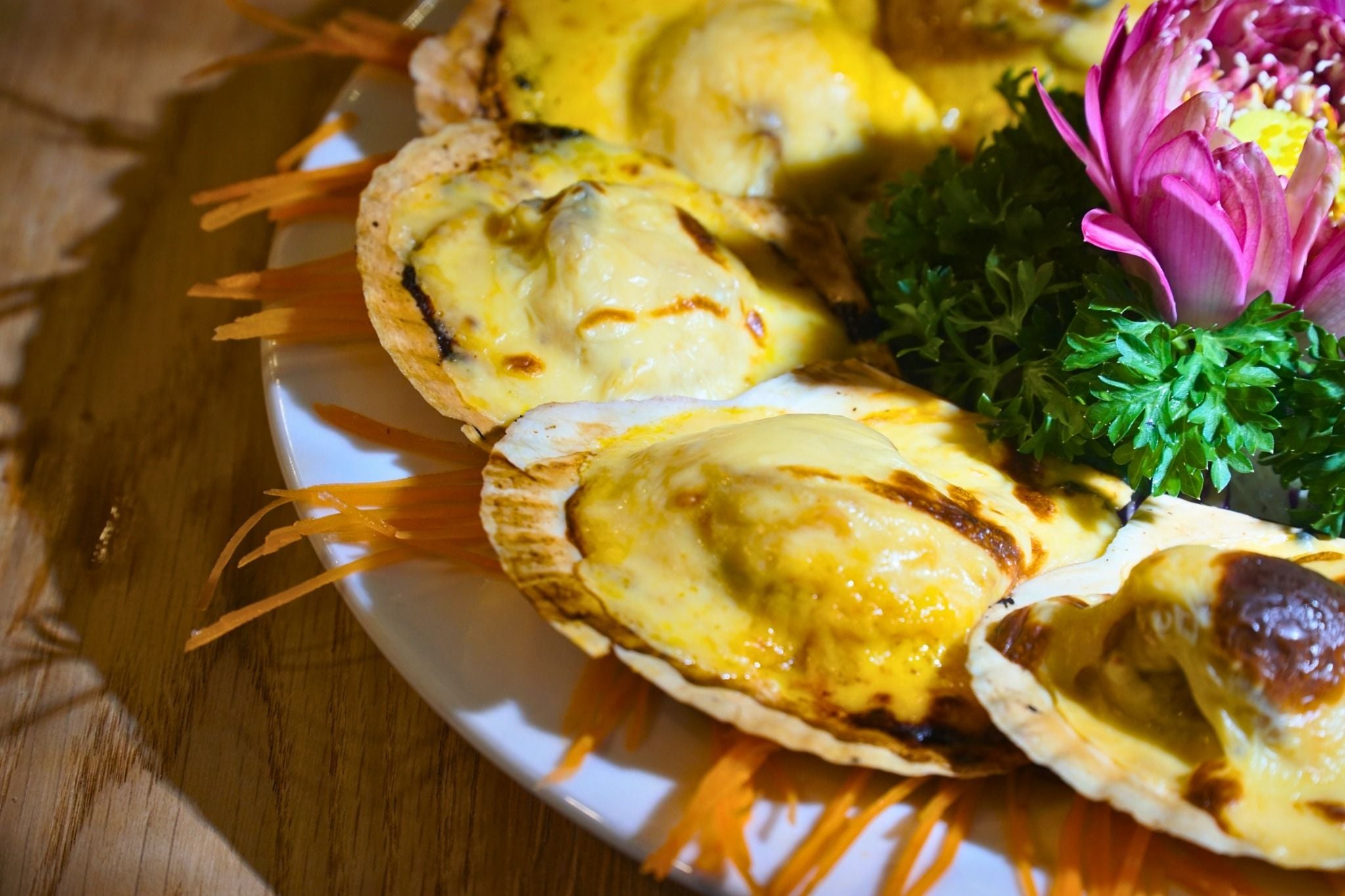  Baked Scallop With Cheese - Sò Điệp Đút Lò Phô Mai 