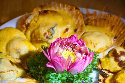  Baked Scallop With Cheese - Sò Điệp Đút Lò Phô Mai 