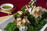  Stir-fried Giant Trapezium Horse Conch With Butter & Garlic - Ốc Đỏ Đại Nướng Mỡ Hành (Giá tính theo 1 con 300 gram) 