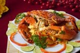  Pan-fried Ca Mau Crab With Thai Sauce - Cua Cà Mau Sốt Thái (Giá tính theo 1 con 300 gram) 