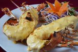  Tôm Hùm Bông Đút Lò Phô Mai (Giá tính theo 1 con kích thước 600 gram) - Baked Tropical Rock Lobster With Cheese 