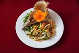  Stir-fried Triton's Trumpet Snail With Basil - Ốc Hoàng Hậu Xào Lá Quế (Giá tính theo 1 con 1 kg) 
