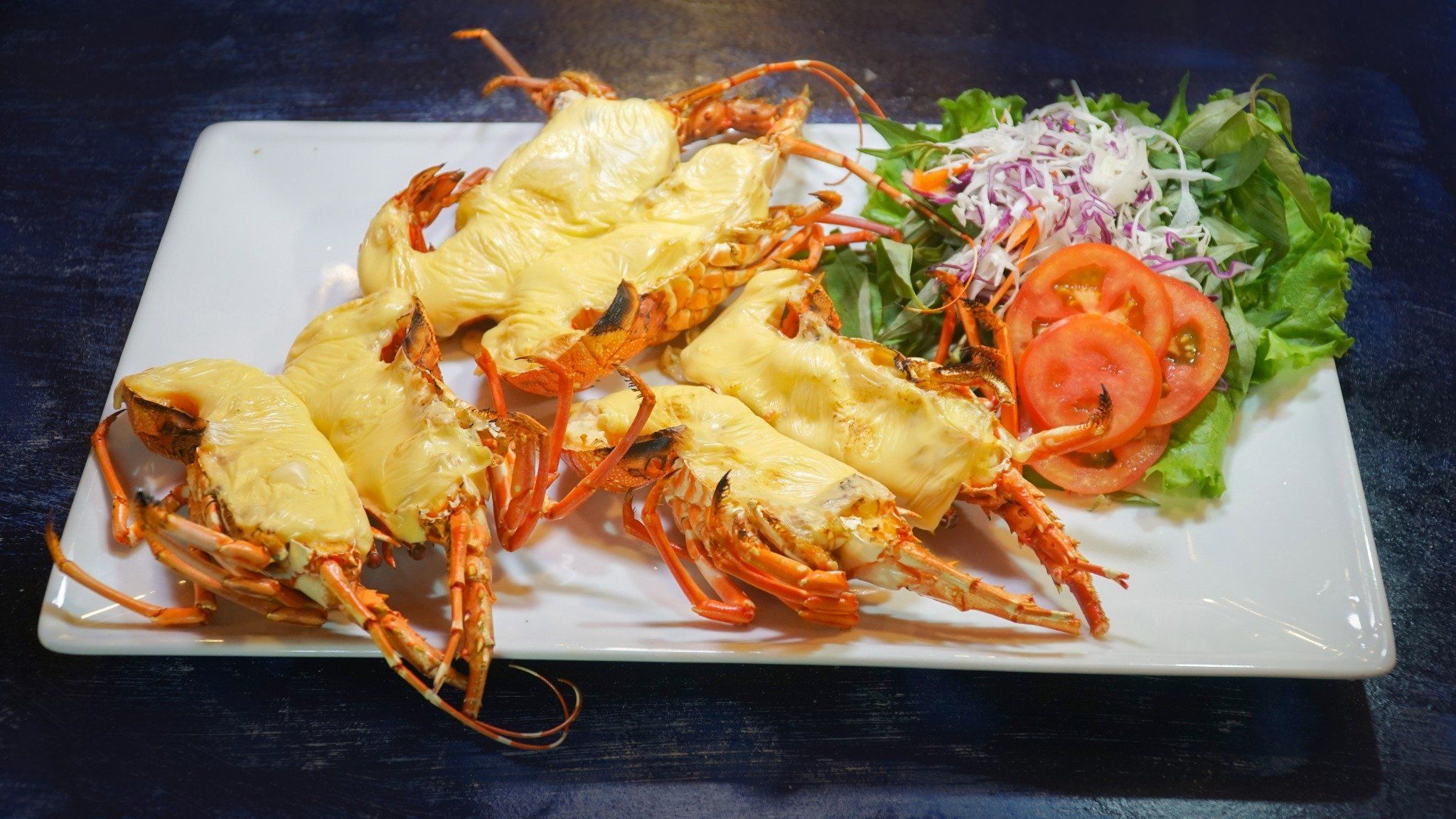 Baked Baby Lobster With Cheese - Tôm Hùm Baby Đút Lò Phô Mai 