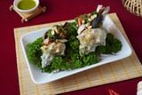  Stir-fried Giant Trapezium Horse Conch With Butter & Garlic - Ốc Đỏ Đại Nướng Mỡ Hành (Giá tính theo 1 con 300 gram) 