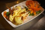  Baked Scalloped Spiny Lobster With Cheese - Tôm Hùm Xanh Đút Lò Phô Mai (Giá tính theo 1 con 600 gram) 