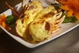  Baked Scalloped Spiny Lobster With Cheese - Tôm Hùm Xanh Đút Lò Phô Mai (Giá tính theo 1 con 600 gram) 
