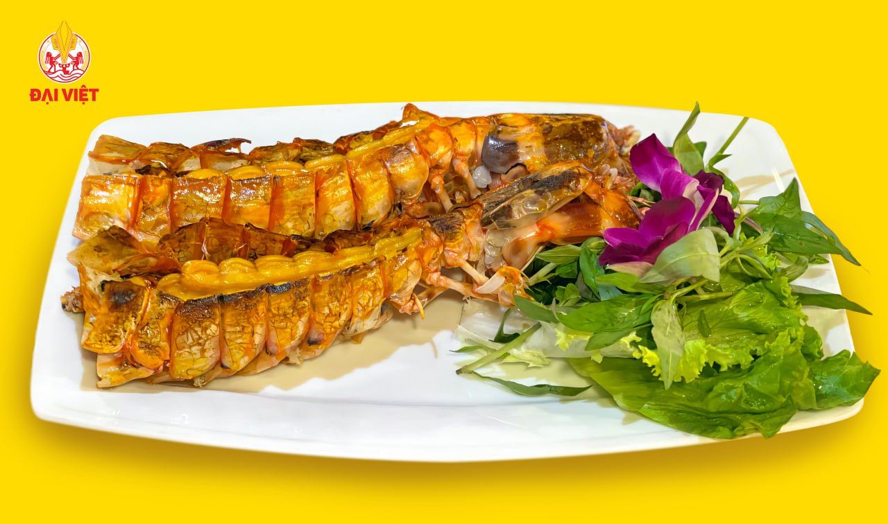  Grilled Giant Mantis Shrimp With Salt And Chili - Tôm tít khổng lồ nướng muối ớt (con 400g) 