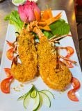  Pan-fried Scalloped Spiny Lobster With Garlic & Butter - Tôm Hùm Xanh Cháy Bơ Tỏi (Giá tính theo 1 con 600 gram) 