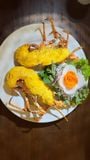  Baked Scalloped Spiny Lobster With Cheese - Tôm Hùm Xanh Đút Lò Phô Mai (Giá tính theo 1 con 600 gram) 