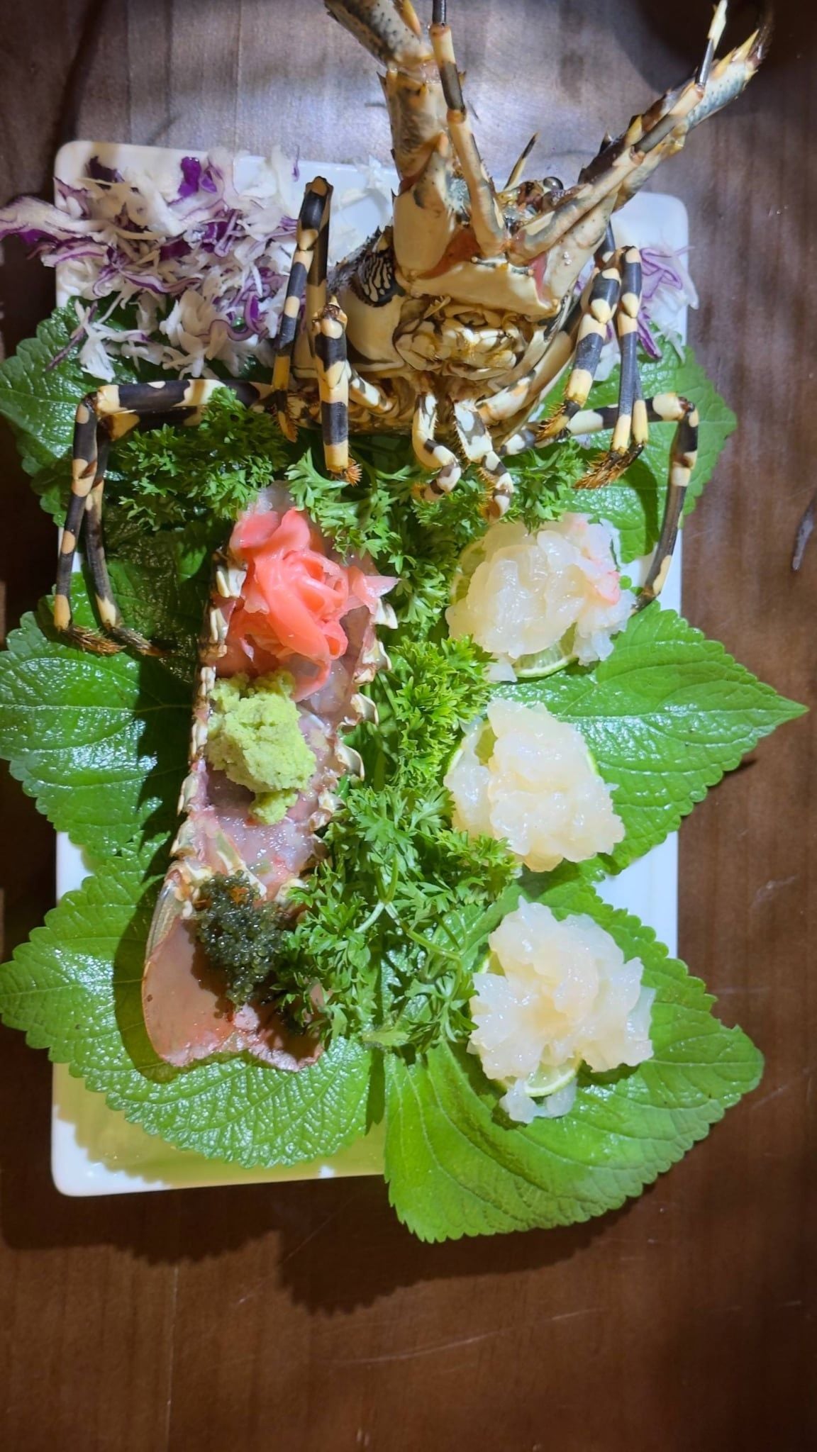  Tôm hùm bông sashimi - Sashimi Lobster 