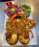  Pan-fried Scalloped Spiny Lobster With Garlic & Butter - Tôm Hùm Xanh Cháy Bơ Tỏi (Giá tính theo 1 con 600 gram) 