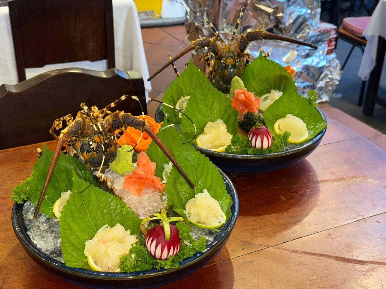  Tôm hùm bông sashimi - Sashimi Lobster 