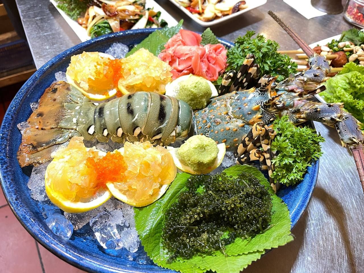 Tôm hùm bông sashimi - Sashimi Lobster 