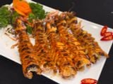  Grilled Live Mantis Shrimp With Salt & Chilli - Tôm Tích Nướng Muối Ớt (Giá tính theo phần 300 gram) 