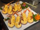  Tôm Hùm Bông Đút Lò Phô Mai (Giá tính theo 1 con kích thước 600 gram) - Baked Tropical Rock Lobster With Cheese 