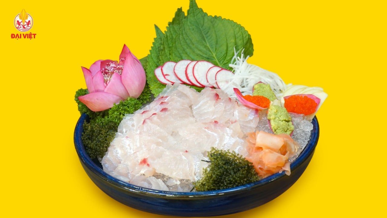  Titan Triggerfish Sashimi - Sashimi cá bò giáp (con 700g) 