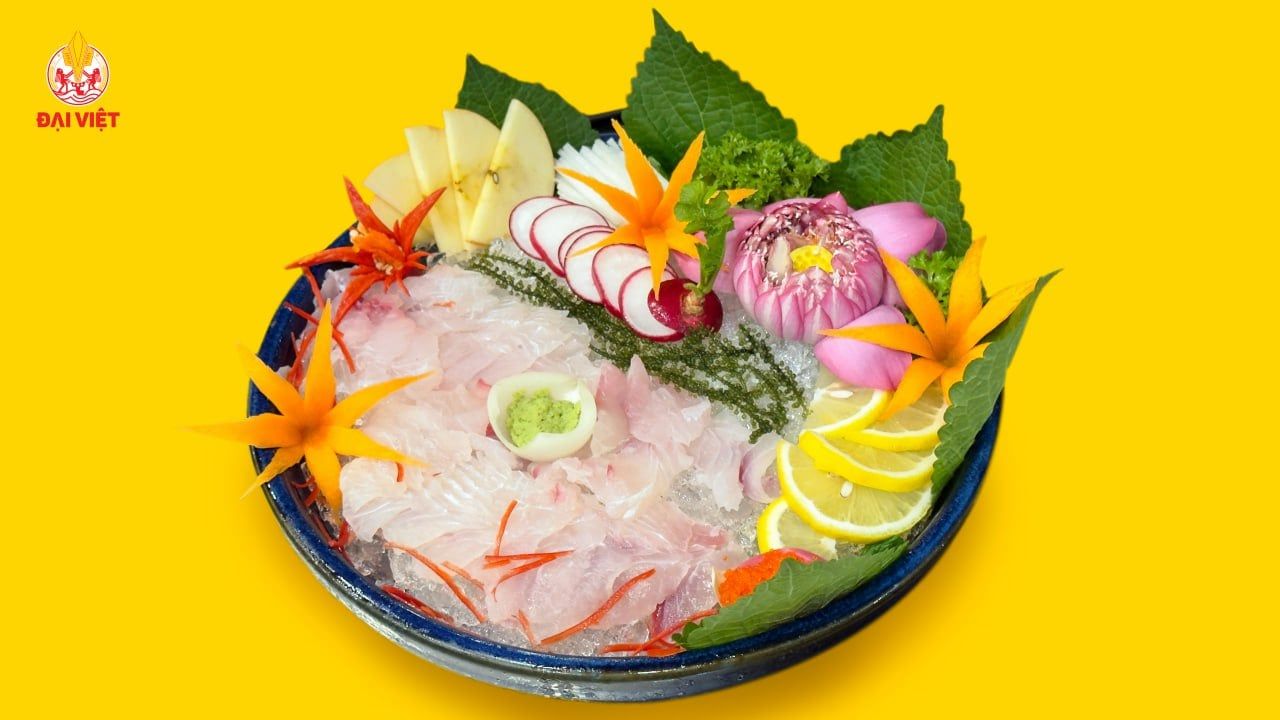  Titan Triggerfish Sashimi - Sashimi cá bò giáp (con 700g) 