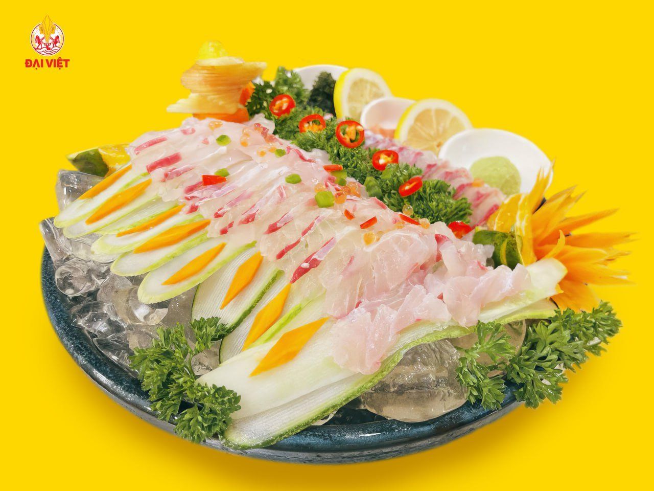  Titan Triggerfish Sashimi - Sashimi cá bò giáp (con 700g) 