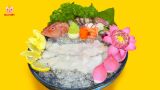 Red Grouper Sashimi (set 800 gram) - Sashimi Cá Mú Đỏ (1 con 800 gram) 