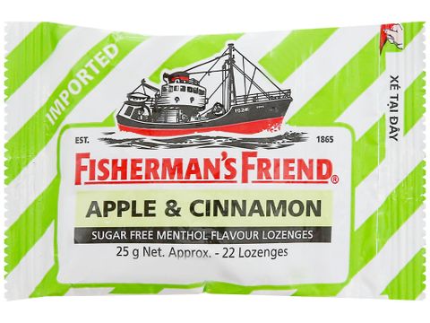  Kẹo cay con tàu 25g- Táo quế (DCH) 